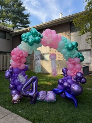 organic-balloon-arch-mermaid-rockville-md